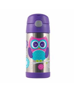 Thermos-Funtainer Stainless Steel hydration/Water bottle-Owl