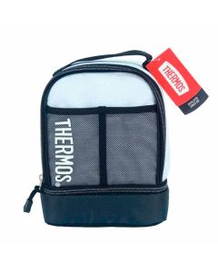 Thermos-Sport Mesh Dual Lunch kit -White TPU coated