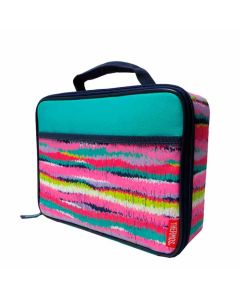 Thermos- Standard Lunch kit with LDPE liner-Ikat stripes gir