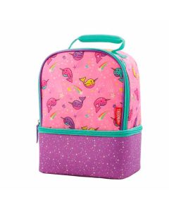 Thermos-Dual Lunch Kit with LDPE liner-Narwhals in Space